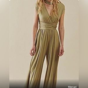 Free People Beach Dani convertible jumpsuit